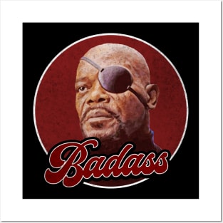 Samuel L Jackson Badass Posters and Art